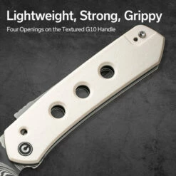 Civivi Vision FG  -KNIFE-LOUNGE Sales civivi vision fg thumb stud knife ivory g10 handle 354 damascus blade c22036 ds1 472339 700x