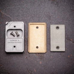 Crowgear Don't Worry Stone - Micarta Inlay -KNIFE-LOUNGE Sales dws 08 web