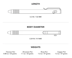 Big Idea Design Slim Bolt Action Pen Stonewashed Titanium -KNIFE-LOUNGE Sales fc278588e1dc8a5c76403acccde2aa70 original 1800x1800