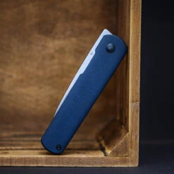 Kizer X Justin Lundquist Feist XL Blue Richlite -KNIFE-LOUNGE Sales feist xl 6