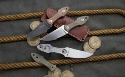 GiantMouse GMF3 Green Micarta -KNIFE-LOUNGE Sales gmf3 1