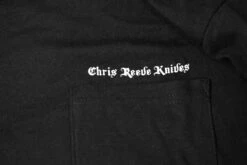Chris Reeve Grail Pocket Tee -KNIFE-LOUNGE Sales grail black closeup front 1200x800