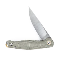 GiantMouse ACE Sonoma V2 - Green Canvas Micarta -KNIFE-LOUNGE Sales greencanvasprofile 2 1160x