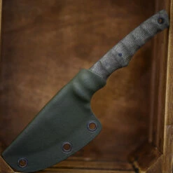 Heidi Blacksmith Kwaiken Sheepfoot Micarta Green (15 Cm) -KNIFE-LOUNGE Sales heidi blacksmith custom 16
