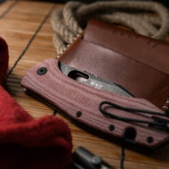 GiantMouse ACE Grand Micarta Red -KNIFE-LOUNGE Sales img 2000