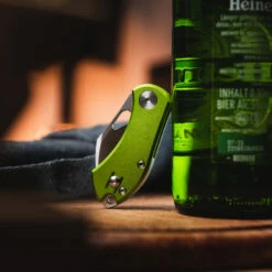 GiantMouse ACE Nibbler Green Aluminium