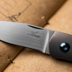 Anso Casino Titanium Grey Blue -KNIFE-LOUNGE Sales img 3690