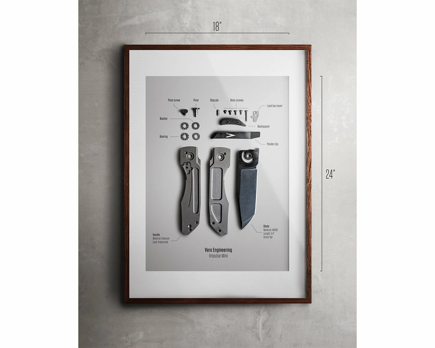 Vero Engineering Knife Poster - Impulse Mini 2 Vero Engineering Knife Poster - Impulse Mini - Image 2