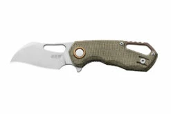 MKM Isonzo M390 Green Micarta Hawkbill