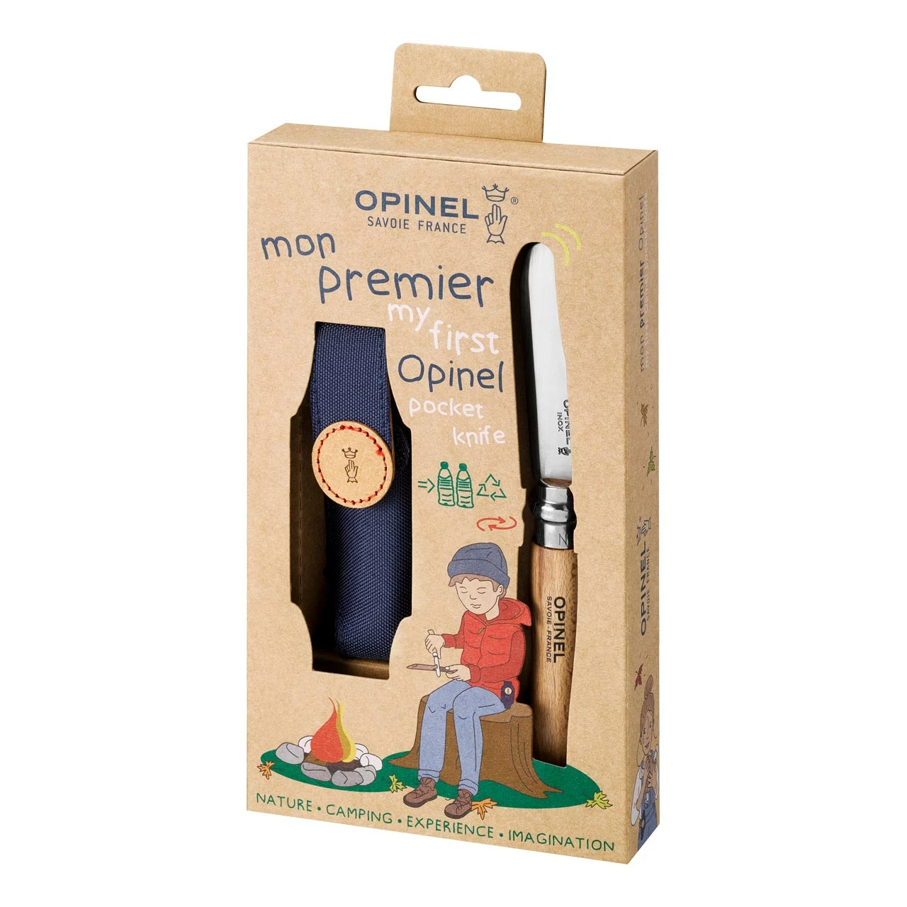 Opinel Children's Knife With Case 1 Opinel Children's Knife With Case