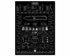 Blackout Edition Pocket Knife Poster