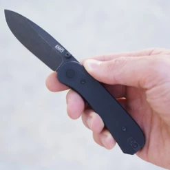 Knafs Lander Scales G10 Black -KNIFE-LOUNGE Sales knafs 00078 lander scales g10 black on knife 1024x10242x