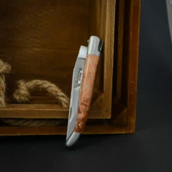 Laguiole En Aubrac Juniper Premium 12cm 6 Laguiole En Aubrac Juniper Premium 12cm -KNIFE-LOUNGE Sales laguiolewacholderdoppelplatine 3