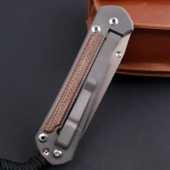 Chris Reeve Large Sebenza Insingo Micarta Natural Inlays -KNIFE-LOUNGE Sales largeinsingo5