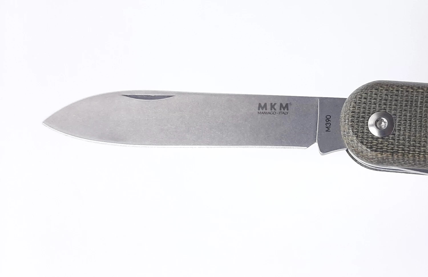 MKM Malga Green Micarta 2 MKM Malga Green Micarta - Image 2