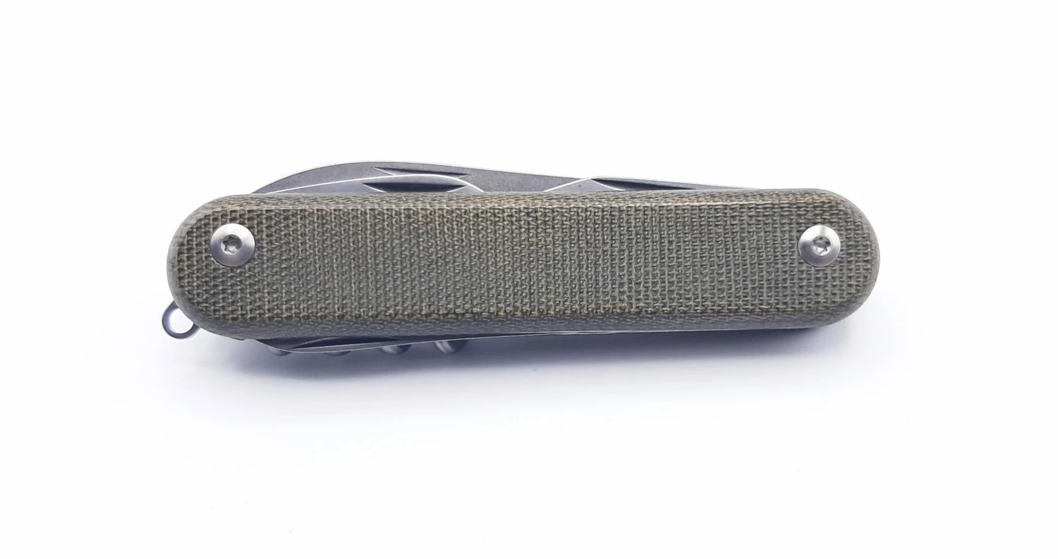 MKM Malga Green Micarta 3 MKM Malga Green Micarta - Image 3