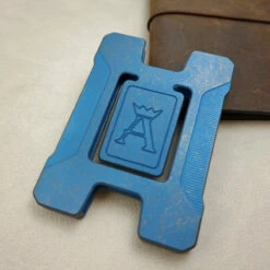 Anso Of Denmark Matrix Card Holder Kobolt