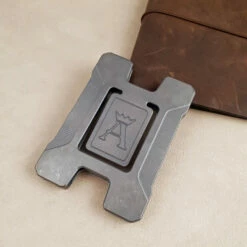 Jens Anso Matrix Card Holder Stonewashed