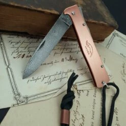 Otter Mercator Copper Damascus With Clip