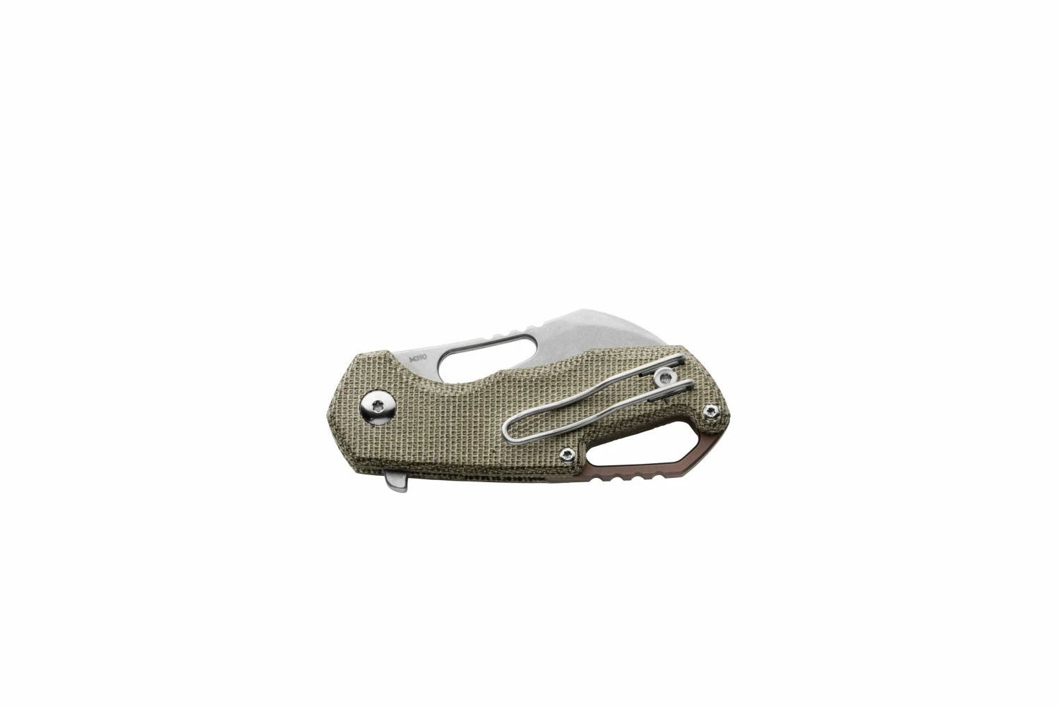 MKM Isonzo M390 Green Micarta Hawkbill 2 MKM Isonzo M390 Green Micarta Hawkbill - Image 2