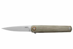 MKM Flame Light DropPoint Micarta Green