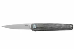 MKM Flame Light DropPoint Micarta Black