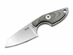 MKM Micro 1 Micarta Green -Sheepfoot-