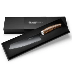 Nesmuk Janus Chef's Knife Curly Birch
