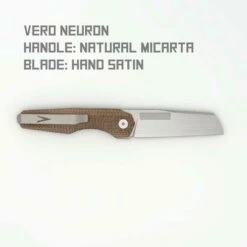 Vero Neuron Natural Micarta Hand Satin