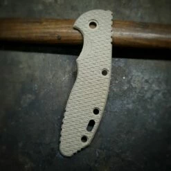 Rick Hinderer XM18 3.5" Scales Canvas Micarta Textured