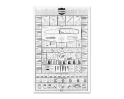 Knafs White Knife Poster