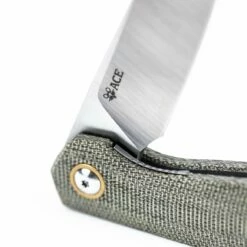 GiantMouse ACE Sonoma V2 - Green Canvas Micarta -KNIFE-LOUNGE Sales profilenew 11 1160x