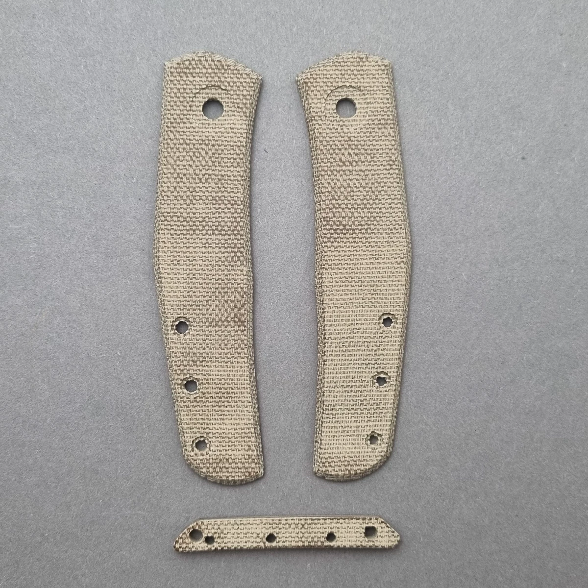 RGT ZT 0230/0235 Scales And Backspacer Micarta 2 RGT ZT 0230/0235 Scales And Backspacer Micarta - Image 2