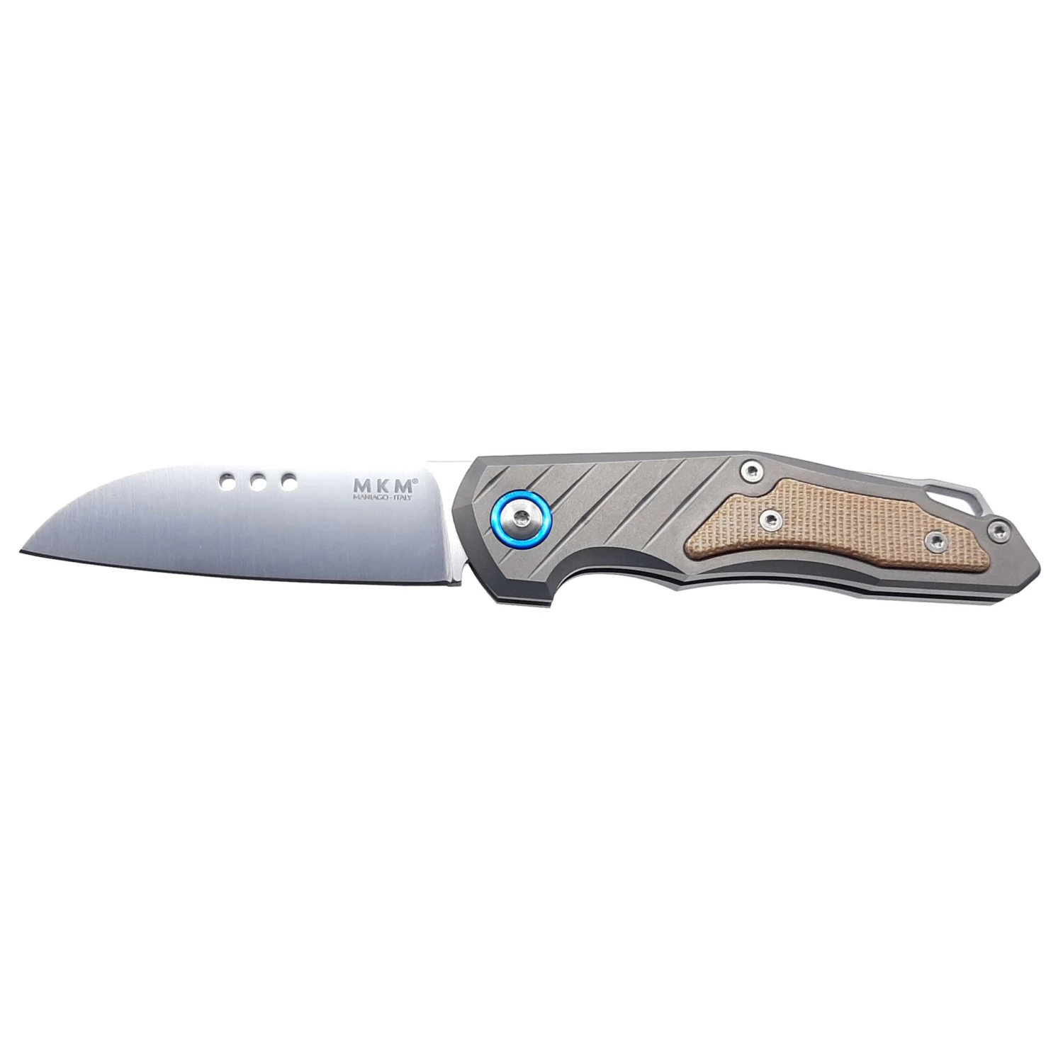 MKM Root Titanium Natural Micarta 1 MKM Root Titanium Natural Micarta