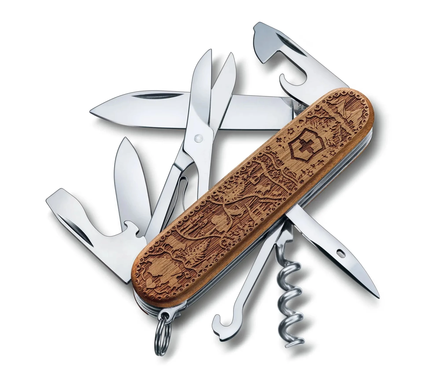 Victorinox Climber Wood Swiss Spirit Sonderedition 2021 2 Victorinox Climber Wood Swiss Spirit Sonderedition 2021 - Image 2