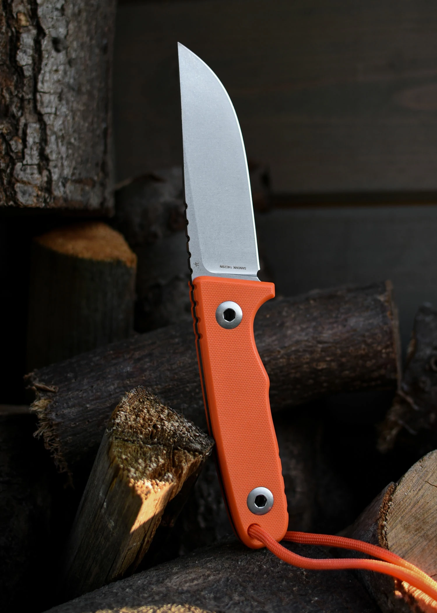 Schnitzel TRI Orange Outdoor Knife 9 Schnitzel TRI Orange Outdoor Knife - Image 9