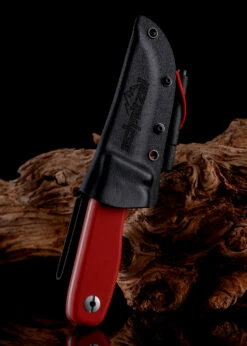 Schnitzel DU Carving Knife For Children From 10 Years, Red -KNIFE-LOUNGE Sales schnitzel messer du kinder jugend outdoor schnitzmesser rot 9