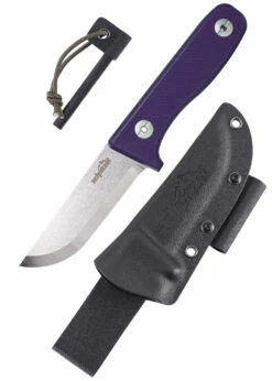 Schnitzel DU Carving Knife For Children From 10 Years, Purple -KNIFE-LOUNGE Sales snl 02pc schnitzel messer du kinder schnitzmesser lilahc2rtmictbsdy