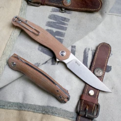 GiantMouse ACE Sonoma V2 - Natural Canvas Micarta