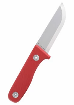 Schnitzel DU Carving Knife For Children From 10 Years, Red -KNIFE-LOUNGE Sales sschnitzel messer du kinder jugend outdoor schnitzmesser rot 3