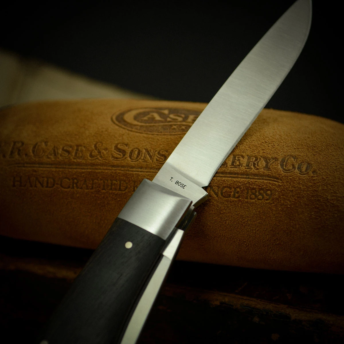 Case Tony Bose Collaboration Bullnose Trapper Ebony 2 Case Tony Bose Collaboration Bullnose Trapper Ebony - Image 2