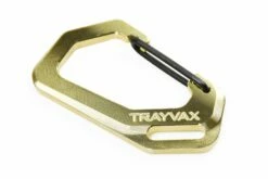 Trayvax Carabiner Brass -KNIFE-LOUNGE Sales trayvax carabiner brass 5 2000x