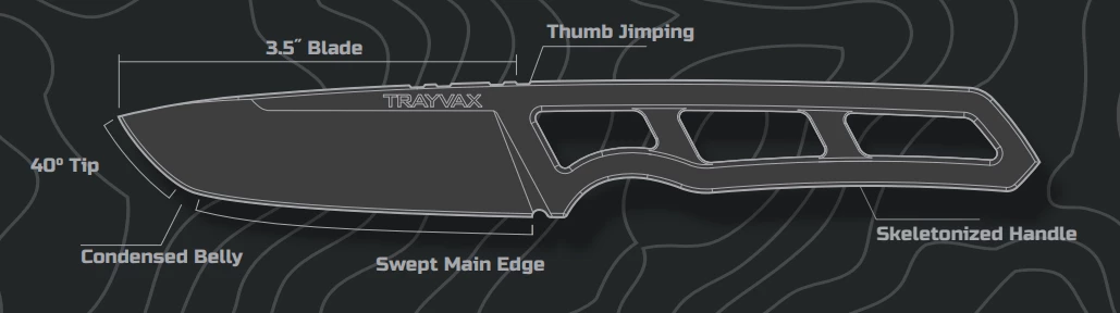 Trayvax Trek Field Knife 5 Trayvax Trek Field Knife - Image 5