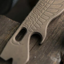 Lynch All Access Pass V1.7 "Double Wing" Prybar - Bronze -KNIFE-LOUNGE Sales v1.720Double20Wing3