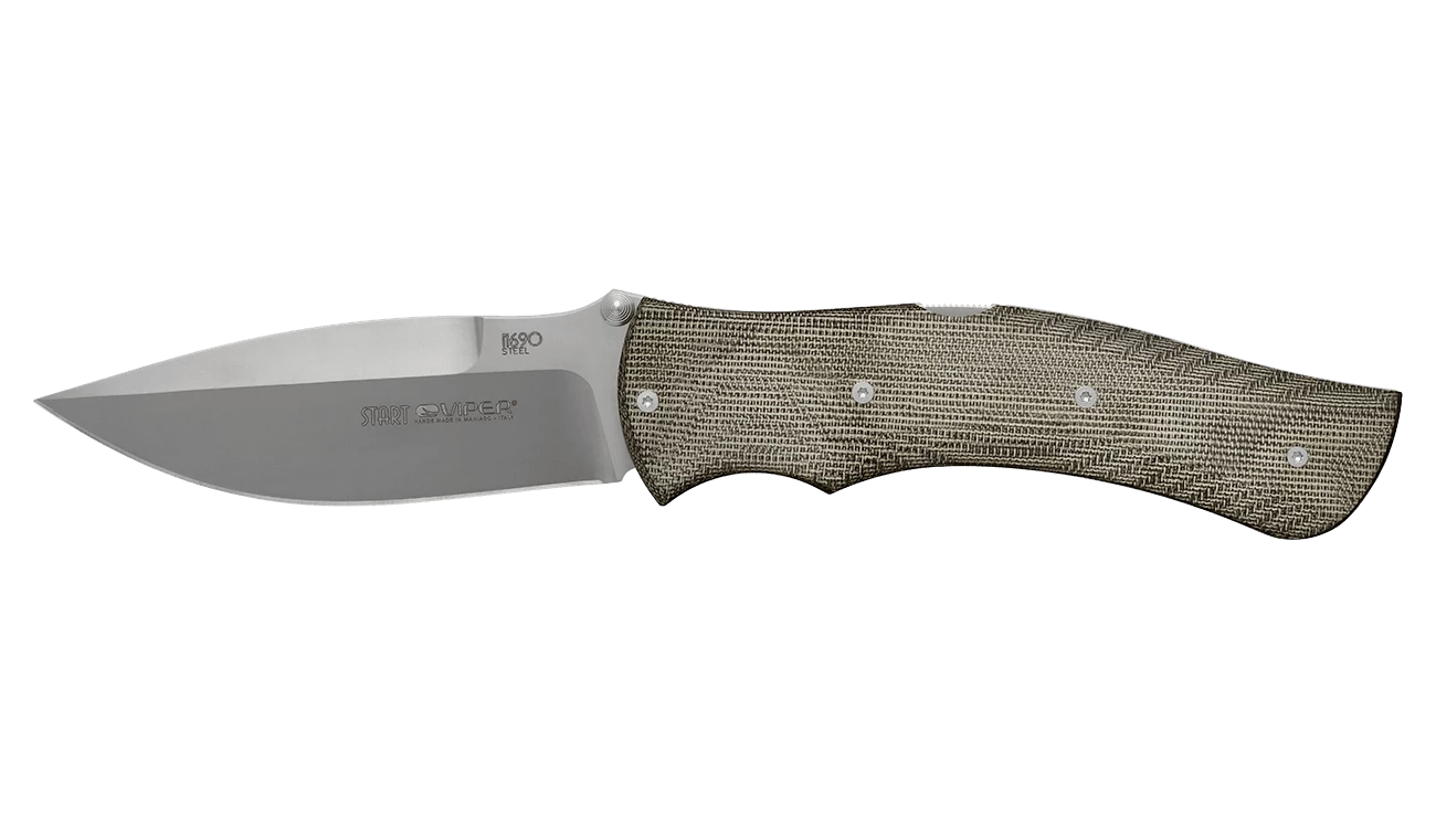 Viper Start Green Micarta 1 Viper Start Green Micarta