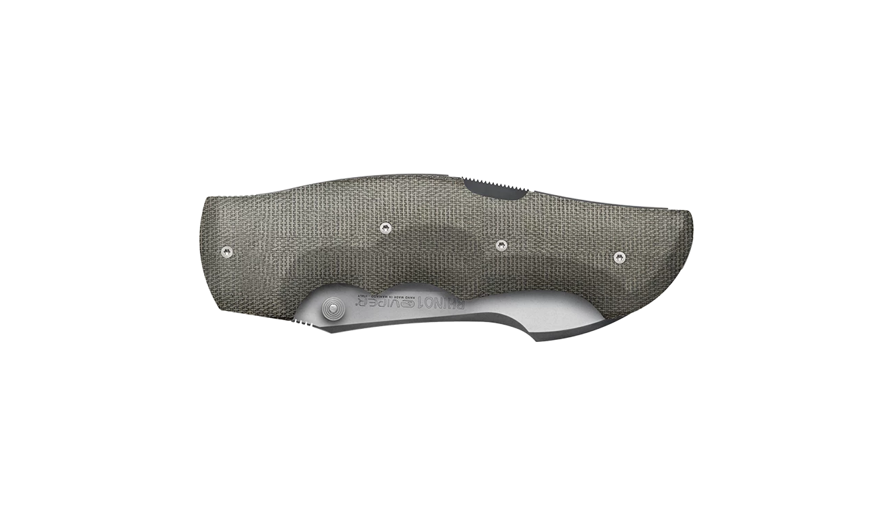 Viper Rhino1 Lama Green Canvas Micarta 3 Viper Rhino1 Lama Green Canvas Micarta - Image 3