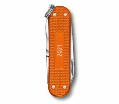 Victorinox Classic Alox Limited Edition 2020 "Tigerorange" -KNIFE-LOUNGE Sales victorinox classic alox orange3