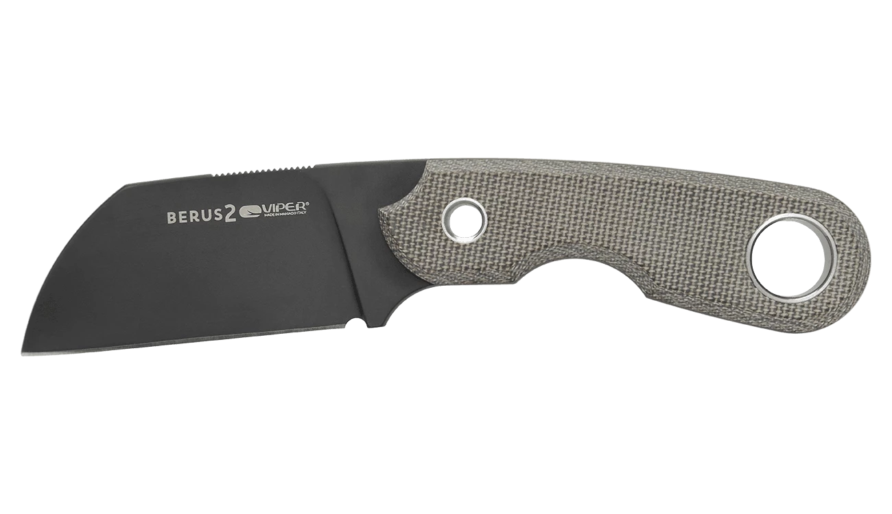 Viper Berus2 Green Micarta PVD 1 Viper Berus2 Green Micarta PVD