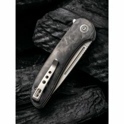 WE Knife Saakshi Grey Titanium -KNIFE-LOUNGE Sales we knife saakshi cpm 20cv stonewashed marble carbon fiber drop point 6