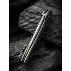 WE Knife Saakshi Grey Titanium -KNIFE-LOUNGE Sales we knife saakshi cpm 20cv stonewashed marble carbon fiber drop point 7